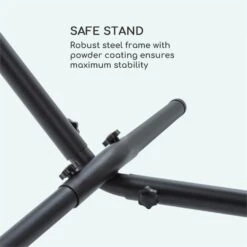 Sri Lanka Swing Hängematte Stahlrahmen 160 Kg Max. Gestreift 13 Sri Lanka Swing Hängematte Stahlrahmen 160 Kg Max. Gestreift -Online Gartenbedarf 10033371 yy 0004 logo Blumfeldt Sri Lanka Swing Haengematte gestreift