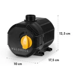 Nemesis T35 Teichpumpe 35W Leistung 2 M Förderhöhe 2300l/h Durchsatz -Online Gartenbedarf 10033390 yy 0008 logo Waldbeck Nemesis T35 Teichpumpe 35W