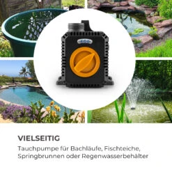 Lagoon 5200 Teichpumpe 5.200 L/h EcoSave: 40 Watt 4,8 Meter Förderhöhe -Online Gartenbedarf 10033392 de 0006 logo