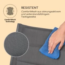 Torremolinos Gartenstühle 2 St. Aluminium ComfortMesh Dunkelgrau -Online Gartenbedarf 10033404 de 0003 logo