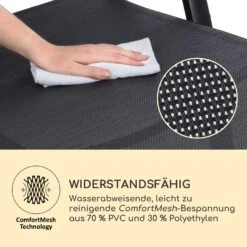 Pomporto Lounge Liegestuhl 70/30 PVC/PE Aluminium 7-Stufen Anthrazit 17 Pomporto Lounge Liegestuhl 70/30 PVC/PE Aluminium 7-Stufen Anthrazit -Online Gartenbedarf 10033409 de 0007 logo