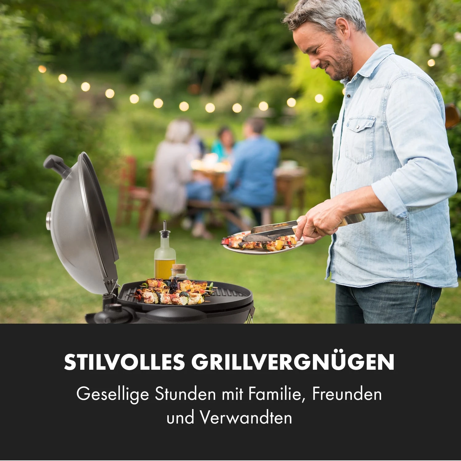 Tafelspitz Elektrogrill 2000/2400 W Antihaftbeschichtung Faltbar Mobil 4 Tafelspitz Elektrogrill 2000/2400 W Antihaftbeschichtung Faltbar Mobil – Bild 2
