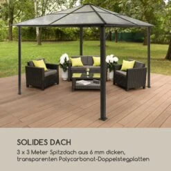 Pantheon Solid Sky Pavillon Mit Dach 3x3m Polycarbonat Aluminium 15 Pantheon Solid Sky Pavillon Mit Dach 3x3m Polycarbonat Aluminium -Online Gartenbedarf 10033455 de 0006 logo