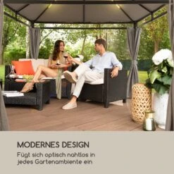 Pantheon Illumina Pavillon Mit Dach Polycarbonat Aluminium Schwarz -Online Gartenbedarf 10033458 de 0003 logo