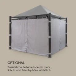 Pantheon Illumina Pavillon Mit Dach Polycarbonat Aluminium Schwarz -Online Gartenbedarf 10033458 de 0004 logo