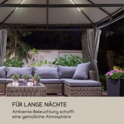 Pantheon Illumina Pavillon Mit Dach Polycarbonat Aluminium Schwarz -Online Gartenbedarf 10033458 de 0005 logo
