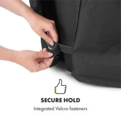 Beef Brisket Wetterschutzhaube Oxford Canvas Schwarz -Online Gartenbedarf 10033461 yy 0004 logo Fabric cover for OGA032