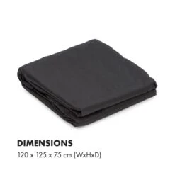 Beef Brisket Wetterschutzhaube Oxford Canvas Schwarz -Online Gartenbedarf 10033461 yy 0006 logo Fabric cover for OGA032