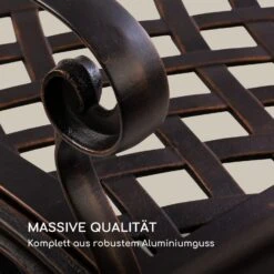 Pozzilli AN Gartenbank Aluminiumguss Witterungsbeständig Antik-kupfer 11 Pozzilli AN Gartenbank Aluminiumguss Witterungsbeständig Antik-kupfer -Online Gartenbedarf 10033488 de 0003 logo