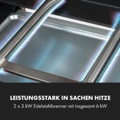 Gazooka 2.0T Gas BBQ Grill 2x3kW Brenner Edelstahl -Online Gartenbedarf 10033532 de 0004 logo