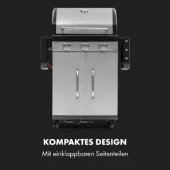 Gazooka 3.0T BBQ Grill 3x3kW Brenner 4 Rollen Edelstahl -Online Gartenbedarf 10033533 de 0003 logo