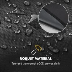 Gazooka 3.0T Wetterschutzhaube 600D Canvas 30/70% PE/PVC Schwarz -Online Gartenbedarf 10033536 yy 0005 logo Klarstein Gazooka 3 0T Wetterschutzhaube schwarz