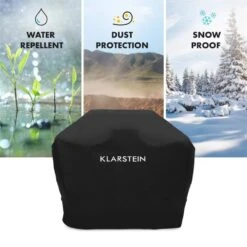 Tomahawk 3.1 S Wetterschutzhaube 300D Canvas 30/70% PE/PVC Schwarz 12 Tomahawk 3.1 S Wetterschutzhaube 300D Canvas 30/70% PE/PVC Schwarz -Online Gartenbedarf 10033569 yy 0005 logo Klarstein Tomahawk S Wetterschutzhaube schwarz