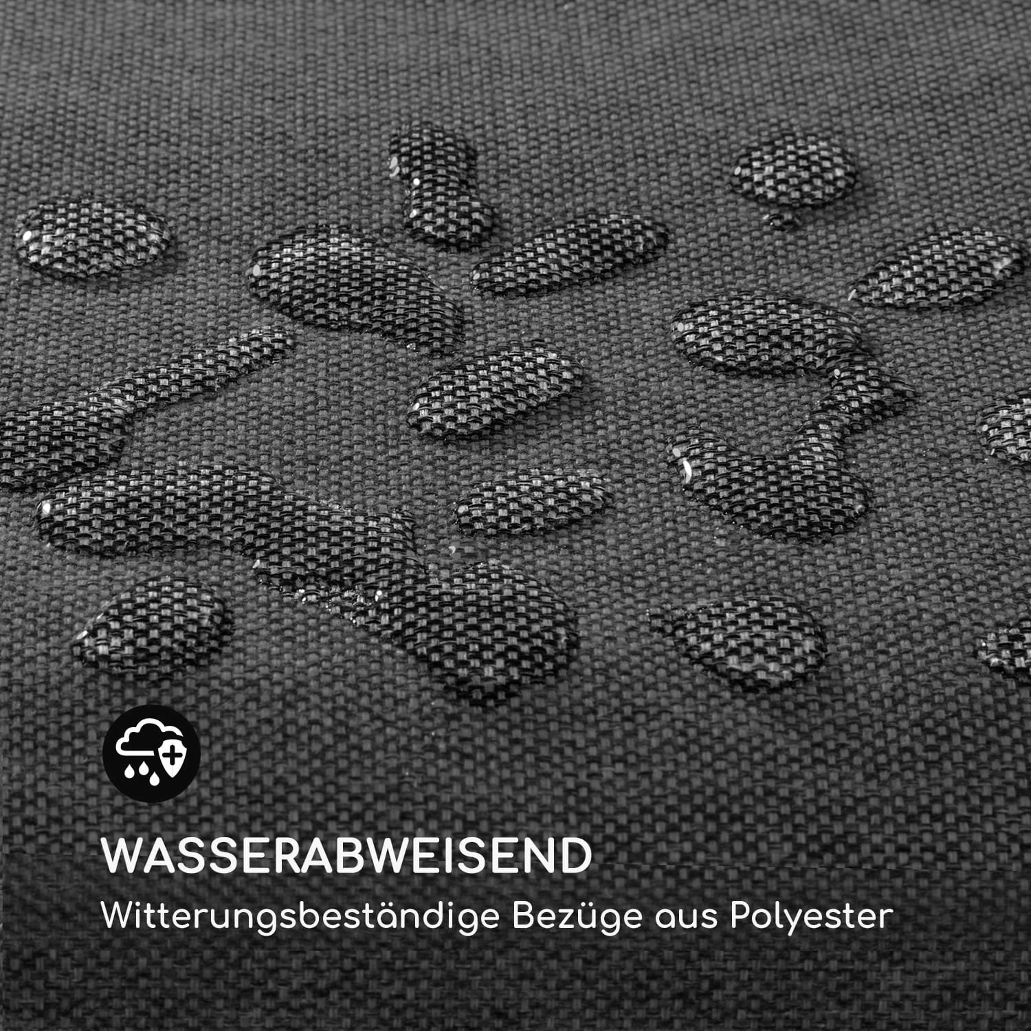 Tahiti Hollywoodschaukel Sonnendach 110cm 2-Sitzer Massivholz Grau 9 Tahiti Hollywoodschaukel Sonnendach 110cm 2-Sitzer Massivholz Grau – Bild 7