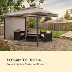 Grandezza Cortina Gartenpavillon 3x4m 4 Seitenteile Beige 14 Grandezza Cortina Gartenpavillon 3x4m 4 Seitenteile Beige -Online Gartenbedarf 10033608 de 0006 logo