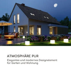 Shinecube XL Leuchtwürfel 40x40x40cm 16 Farben-LED 4 Licht-Modi Weiß -Online Gartenbedarf 10033732 de 0003 logo