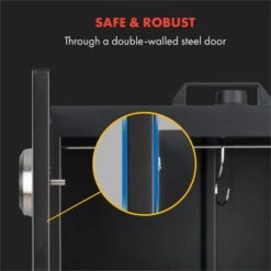 Flintstone Räucherofen 1600W Thermometer Edelstahl Elektrisch -Online Gartenbedarf 10034702 yy 0004 logo Klarstein NES C16