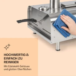 Diavolo Pizza-Pelletofen Inkl. Pizzastein Thermometer Edelstahl 13 Diavolo Pizza-Pelletofen Inkl. Pizzastein Thermometer Edelstahl -Online Gartenbedarf 10034709 de 0005 logo