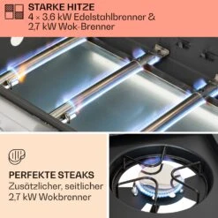 Tomahawk Gasgrill 4x3,6 KW + 2,7 KW Brenner 66x43,5 Cm Grill Edelstahl 12 Tomahawk Gasgrill 4x3,6 KW + 2,7 KW Brenner 66x43,5 Cm Grill Edelstahl -Online Gartenbedarf 10034710 de 0003 usp