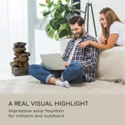 Savona Solarbrunnen 2,8 W Polyresin 5h Akku LEDs Steinoptik 12 Savona Solarbrunnen 2,8 W Polyresin 5h Akku LEDs Steinoptik -Online Gartenbedarf 10034720 yy 0003 logo Blumfeldt Savona Solarbrunnen Steinoptik