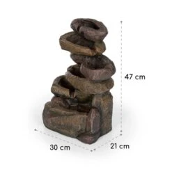 Savona Solarbrunnen 2,8 W Polyresin 5h Akku LEDs Steinoptik 17 Savona Solarbrunnen 2,8 W Polyresin 5h Akku LEDs Steinoptik -Online Gartenbedarf 10034720 yy 0008 logo Blumfeldt Savona Solarbrunnen Steinoptik