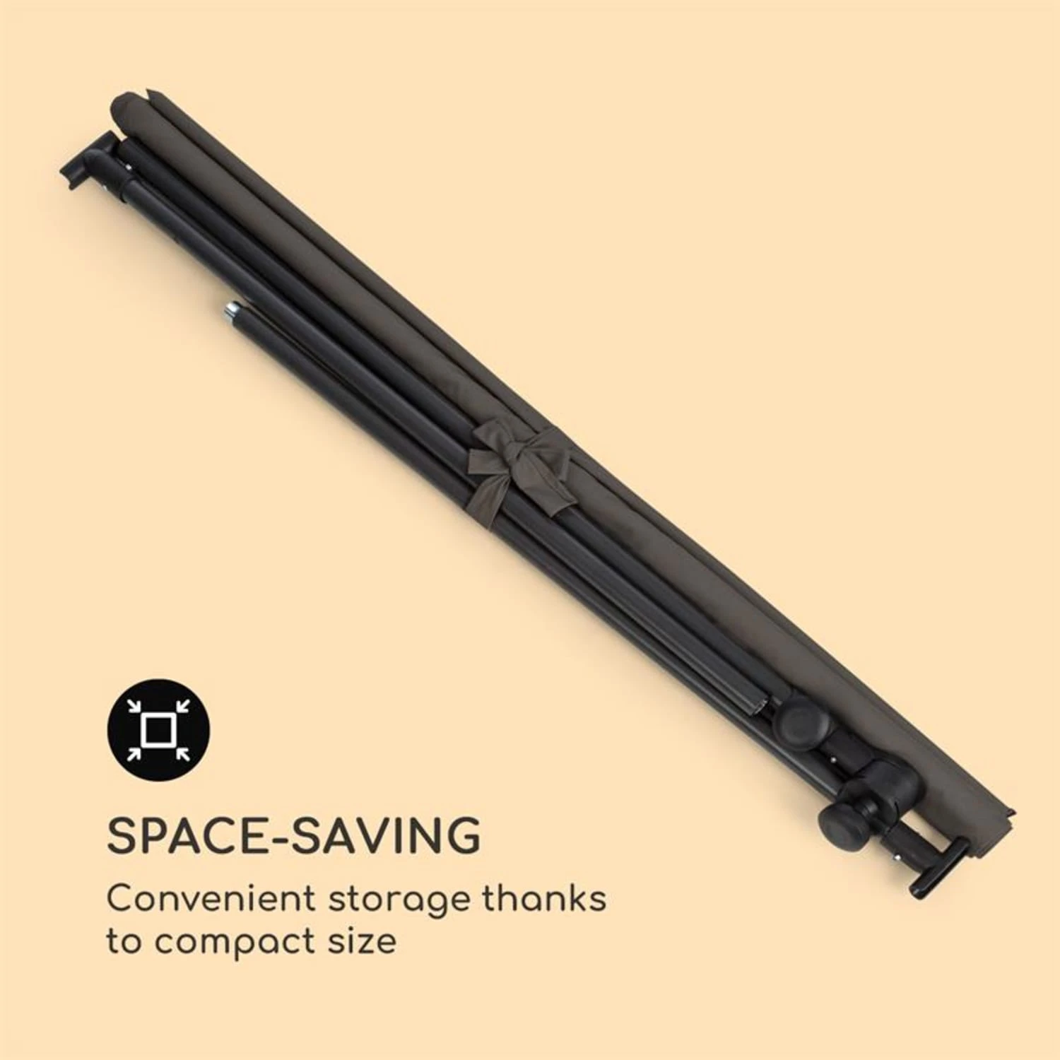 Flex-Shade L Sonnenschirm 130 X 180 Cm Polyester UV 50 Dunkelgrau 8 Flex-Shade L Sonnenschirm 130 X 180 Cm Polyester UV 50 Dunkelgrau – Bild 6