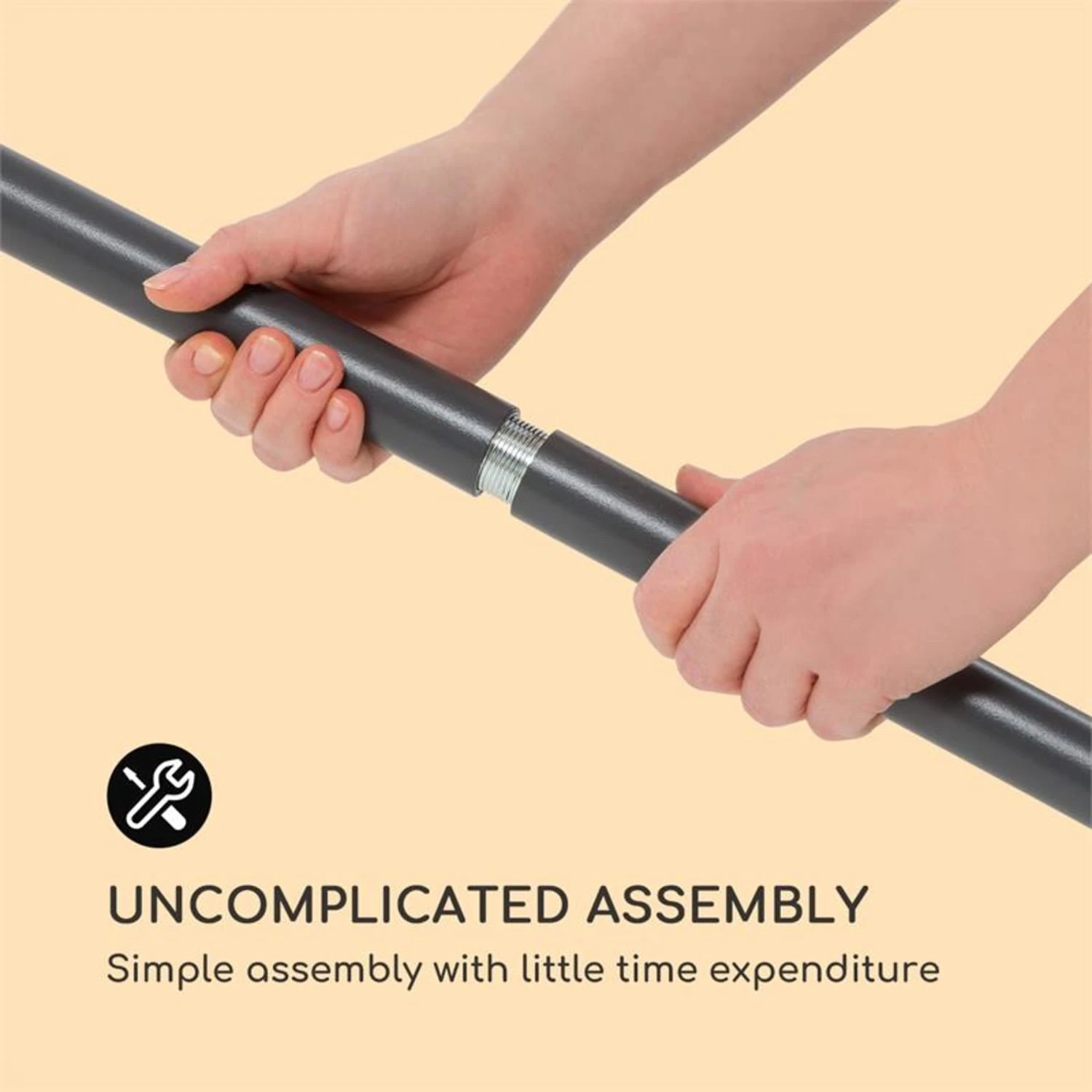 Flex-Shade XL Sonnenschirm 150 X 210 Cm Polyester UV 50 Dunkelgrau 10 Flex-Shade XL Sonnenschirm 150 X 210 Cm Polyester UV 50 Dunkelgrau – Bild 8