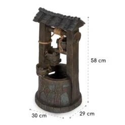 Speyer Kaskadenbrunnen Gartenbrunnen 4 Stufen Akku 2,8W Solar LED -Online Gartenbedarf 10034731 yy 0008 logo Blumfeldt Speyer Kaskadenbrunnen