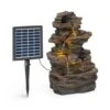 Messina Kaskadenbrunnen Solarbrunnen Gartenbrunnen Akku Solarpanel LED 1 Messina Kaskadenbrunnen Solarbrunnen Gartenbrunnen Akku Solarpanel LED -Online Gartenbedarf 10034734 yy 0001 titel Blumfeldt Messina Kaskadenbrunnen