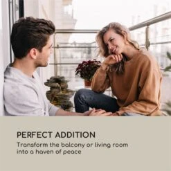 Messina Kaskadenbrunnen Solarbrunnen Gartenbrunnen Akku Solarpanel LED 15 Messina Kaskadenbrunnen Solarbrunnen Gartenbrunnen Akku Solarpanel LED -Online Gartenbedarf 10034734 yy 0006 logo Blumfeldt Messina Kaskadenbrunnen