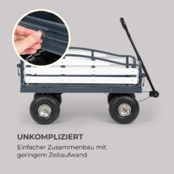 Ventura Handwagen Bollerwagen Schwerlast 300 Kg Wetterfest Stahl WPC -Online Gartenbedarf 10034736 de 0007 logo
