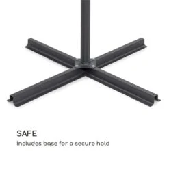 Twin Peaks Sonnenschirm Sonnenschutz 456 X 245 X 268 Cm Polyester 12 Twin Peaks Sonnenschirm Sonnenschutz 456 X 245 X 268 Cm Polyester -Online Gartenbedarf 10034740 yy 0004 logo Blumfeldt Twin Peaks Sonnenschirm creme