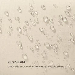 Twin Peaks Sonnenschirm Sonnenschutz 456 X 245 X 268 Cm Polyester 14 Twin Peaks Sonnenschirm Sonnenschutz 456 X 245 X 268 Cm Polyester -Online Gartenbedarf 10034740 yy 0006 logo Blumfeldt Twin Peaks Sonnenschirm creme