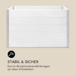 Nova Grow Gartenbeet 150 X 91 X 100 Cm WPC Holzoptik Weiß -Online Gartenbedarf 10034747 de 0008 logo