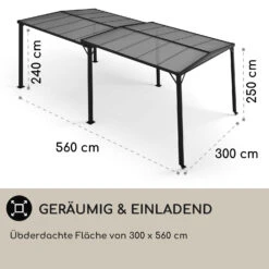 Pantheon Solid Sky Expand Pavillon 3x2,5x3 M Aluminium Polycarbonat 12 Pantheon Solid Sky Expand Pavillon 3x2,5x3 M Aluminium Polycarbonat -Online Gartenbedarf 10034750 de 0004 usp