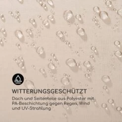 Mondo Gartenpavillon Partyzelt Gazebo 295x262x295 Stahl Polyester -Online Gartenbedarf 10034764 de 0005 logo