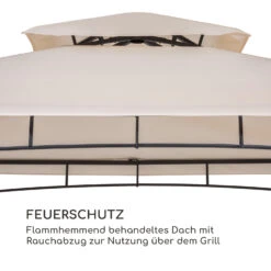 Steakhouse Wings Pavillon 244x260x152cm 160 G/m² PE Flammhemmend Stahl -Online Gartenbedarf 10034766 de 0004 logo