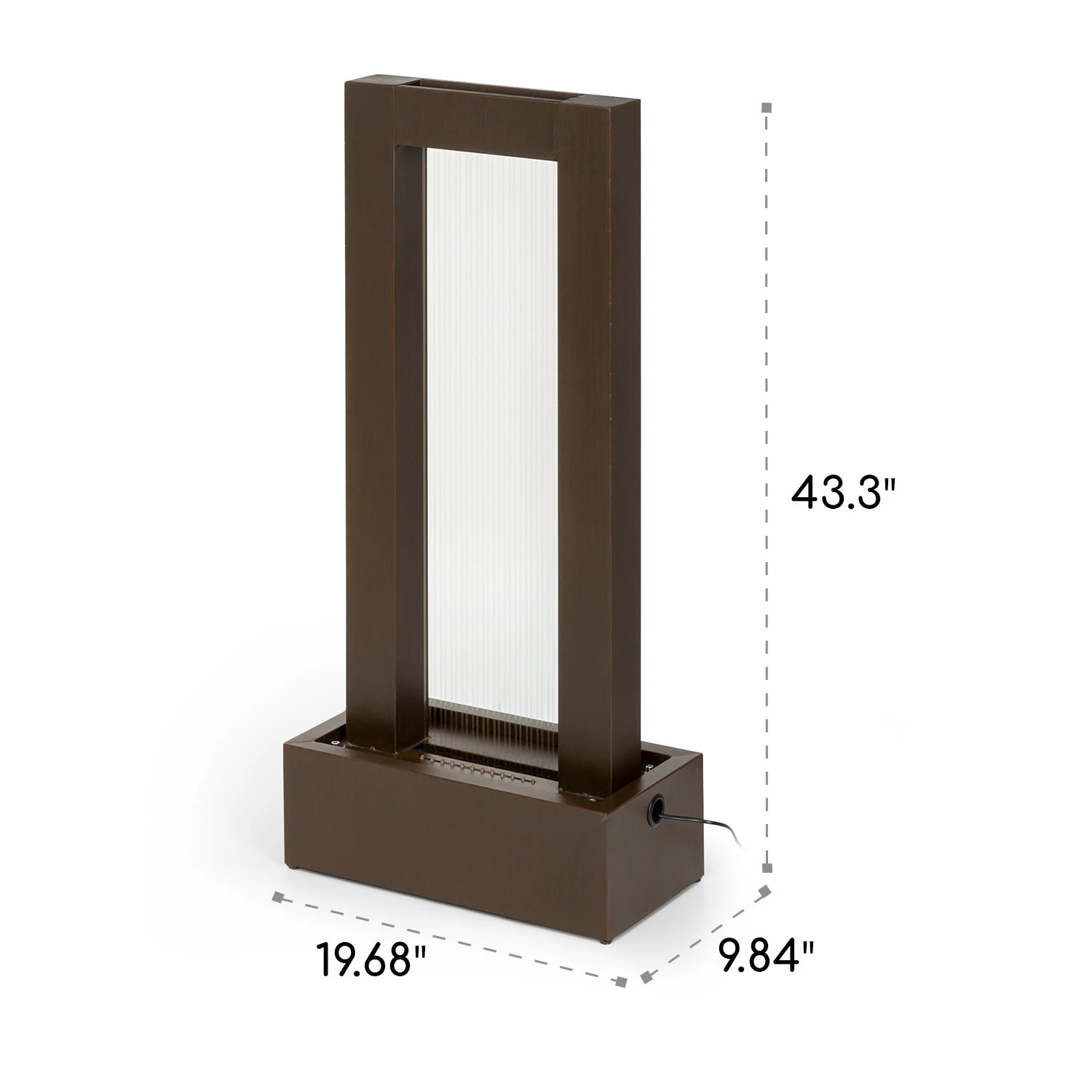 Skyriver Gartenbrunnen Zimmerbrunnen Indoor Outdoor LED 10 M Kabel 11 Skyriver Gartenbrunnen Zimmerbrunnen Indoor Outdoor LED 10 M Kabel – Bild 9