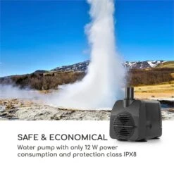 Riverrun Gartenbrunnen Zimmerbrunnen Indoor Outdoor 12W Pumpe LED-Ring -Online Gartenbedarf 10034777 yy 0008 logo Blumfeldt Riverrun Gartenbrunnen Zimmerbrunnen