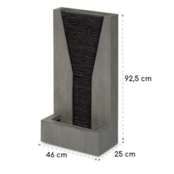 Riverrun Gartenbrunnen Zimmerbrunnen Indoor Outdoor 12W Pumpe LED-Ring -Online Gartenbedarf 10034777 yy 0009 logo Blumfeldt Riverrun Gartenbrunnen Zimmerbrunnen