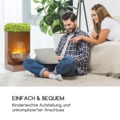 Windflower Gartenbrunnen Pflanzschale 11 W Indoor & Outdoor Verzinkt -Online Gartenbedarf 10034778 de 0003 logo