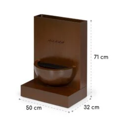 Windflower Gartenbrunnen Pflanzschale 11 W Indoor & Outdoor Verzinkt -Online Gartenbedarf 10034778 yy 0009 logo Blumfeldt Windflower Gartenbrunnen Zimmerbrunnen