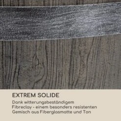 Winegrow Pflanzgefäß 52,5 X 31,5 Cm (ØxH) Leicht Fibreclay Grau -Online Gartenbedarf 10034811 de 0005 logo