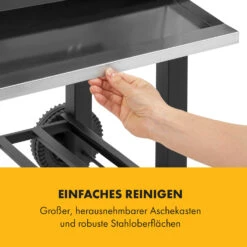 Meat Machine Holzkohlegrill BBQ 45x32,5cm Thermometer Bodenrollen 18 Meat Machine Holzkohlegrill BBQ 45x32,5cm Thermometer Bodenrollen -Online Gartenbedarf 10034819 de 0008 logo