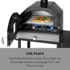 Pizzaiolo Pro Pizza-Gasgrill 76x143x66cm Schamottestein Stahl Mobil 14 Pizzaiolo Pro Pizza-Gasgrill 76x143x66cm Schamottestein Stahl Mobil -Online Gartenbedarf 10034844 de 0003 logo