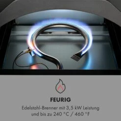 Pizzaiolo Pro Pizza-Gasgrill 76x143x66cm Schamottestein Stahl Mobil 16 Pizzaiolo Pro Pizza-Gasgrill 76x143x66cm Schamottestein Stahl Mobil -Online Gartenbedarf 10034844 de 0005 logo