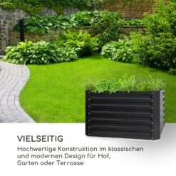 High Grow Straight Hochbeet 100x60x100cm 600l Stahl -Online Gartenbedarf 10035334 de 0002 logo
