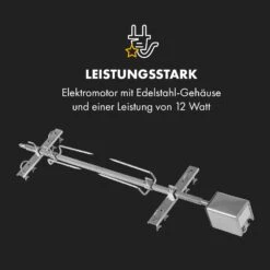 Sauenland Survivor Spanferkelgrill Drehspieß 12W 70kg Max. Edelstahl -Online Gartenbedarf 10035372 de 0006 logo