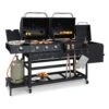 Kingsville Smoker Kombigrill Gas Kohle Smoker 13,5kW 3+1 Brenner -Online Gartenbedarf 10035409 yy 0001 titel