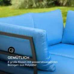 Cartagena Lounger 2 Zweisitzer Mit Tisch Stahl Polyester -Online Gartenbedarf 10035434 de 0005 logo